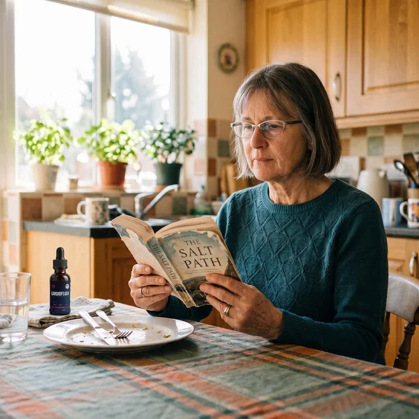 Susan D. at home with CardioFlush